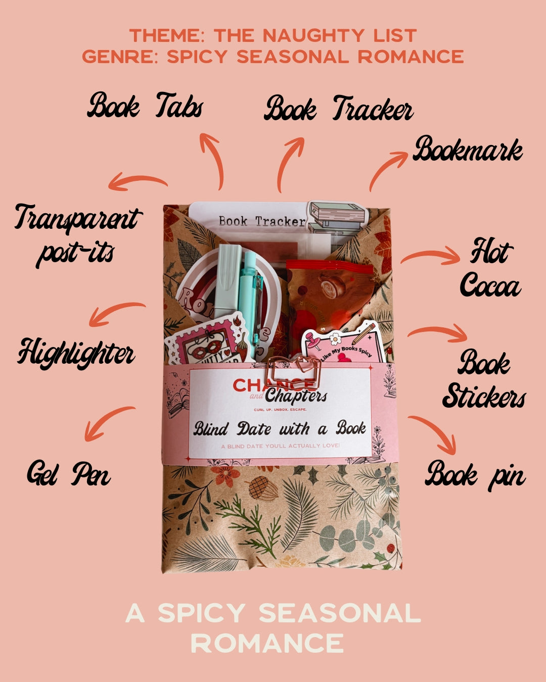 'The Naughty List' Box - Spicy Seasonal Romance