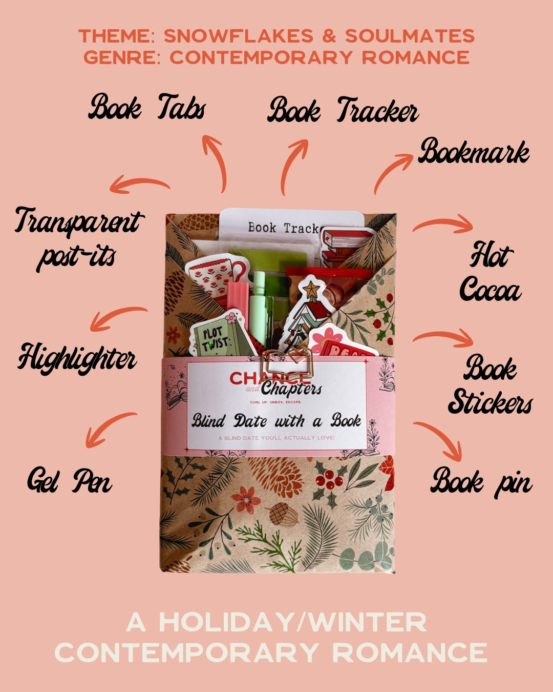 'Snowflakes & Soulmates' Box - Contemporary Holiday Romance