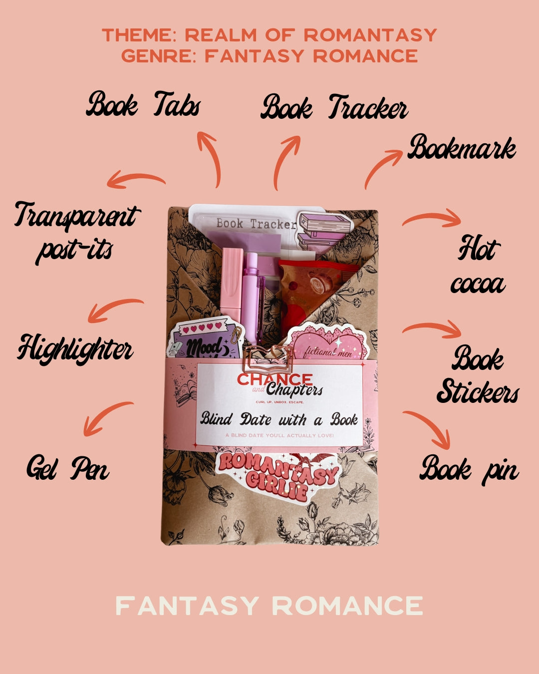 'Realm of Romantasy' Box - Fantasy Romance